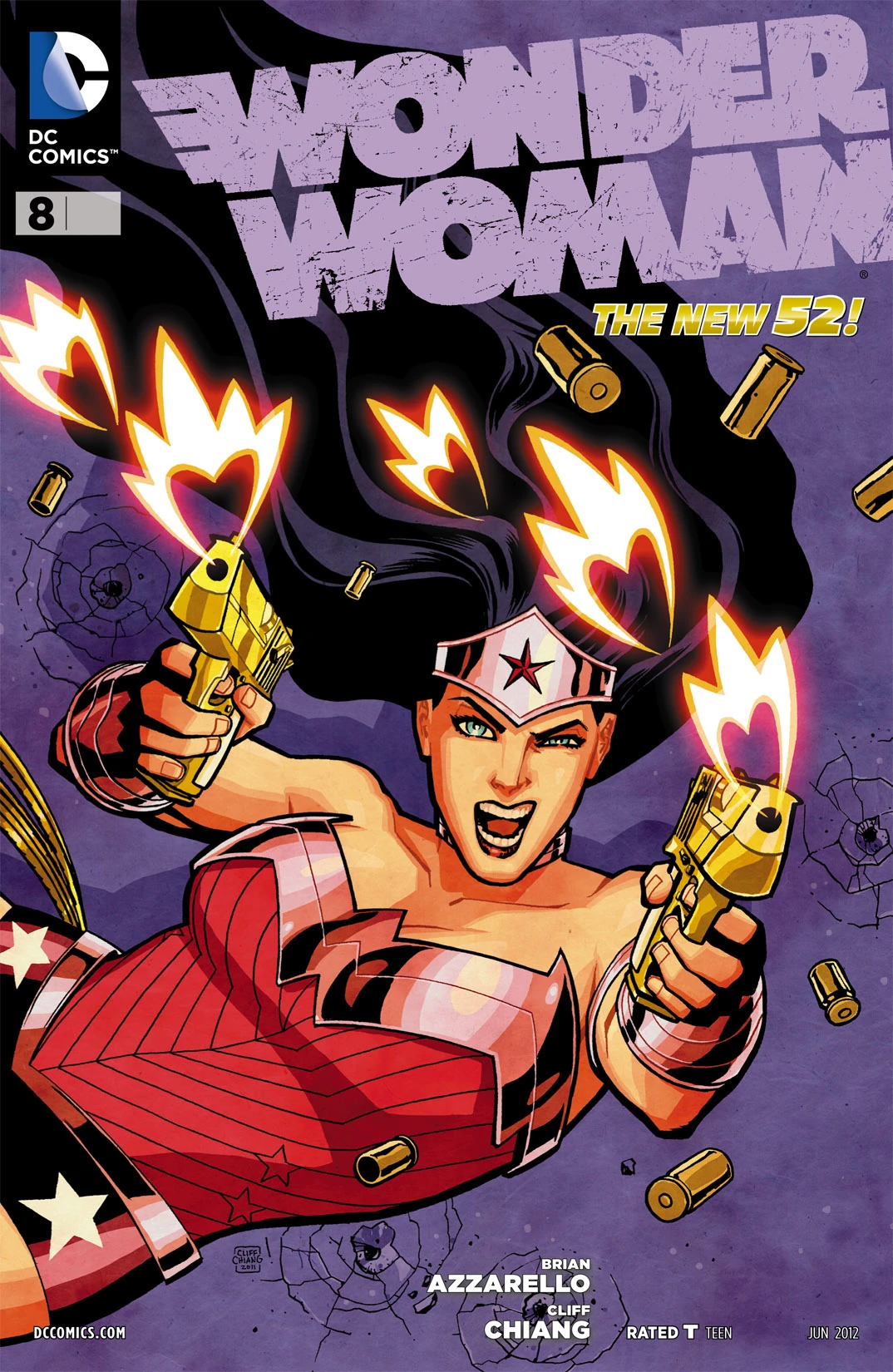 Wonder Woman #8 (DC, 2012 — Cover A) cover